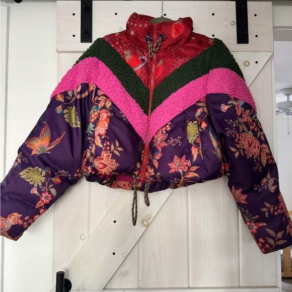 FARM Rio Multicolor Puffer Jacket - Picture 4 of 5